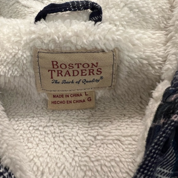 Boston Traders Cozy Plaid Sherpa Jacket - Picture 2 of 2